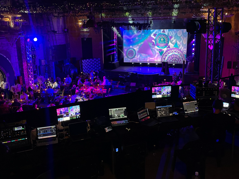 Sound, Lighting, Staging, LED Screen & Multicam Streaming